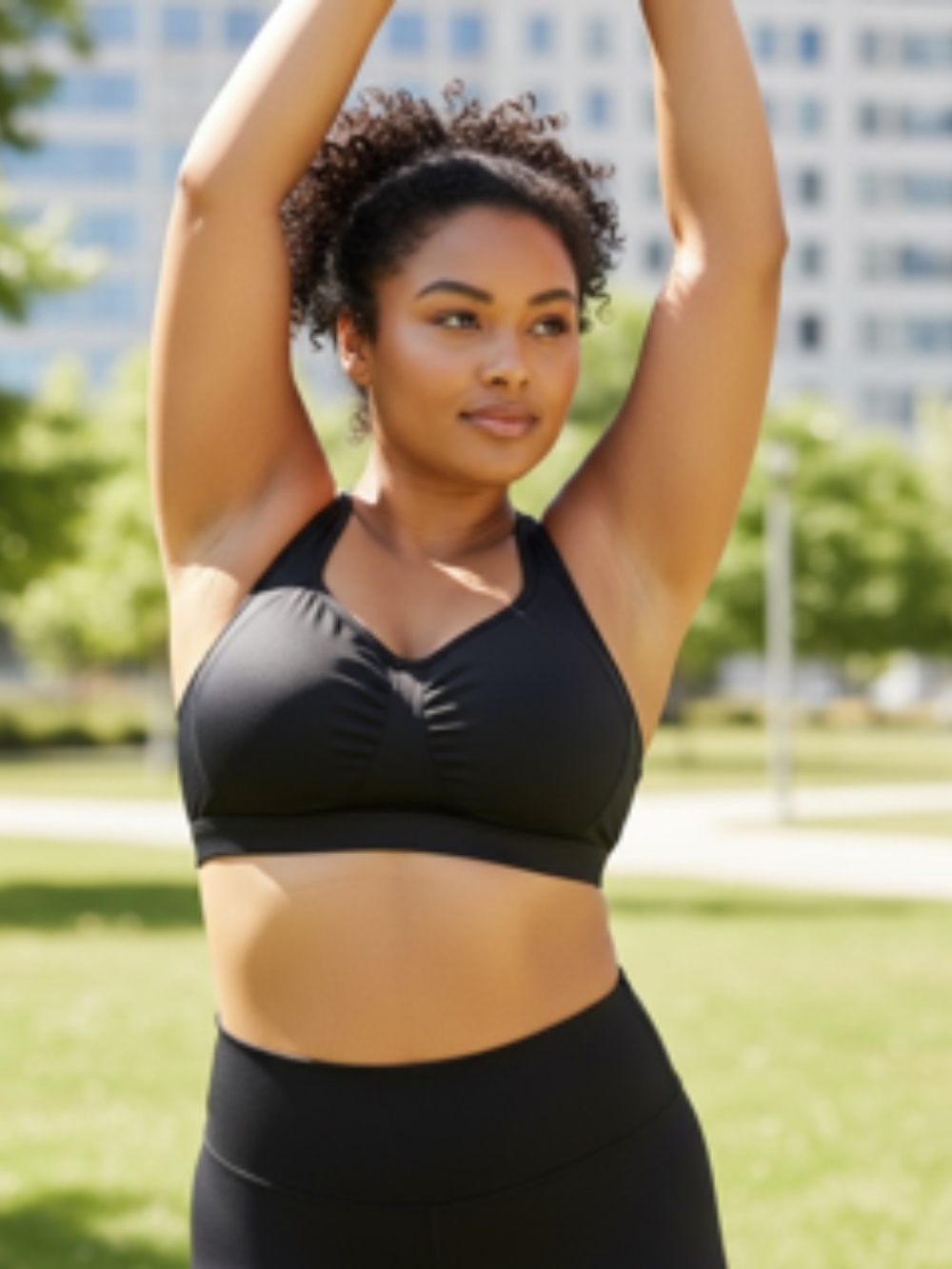 NWT Livi Active Low Impact Moisture-Wicking Adj Strap Padded Jog Bra Size 24